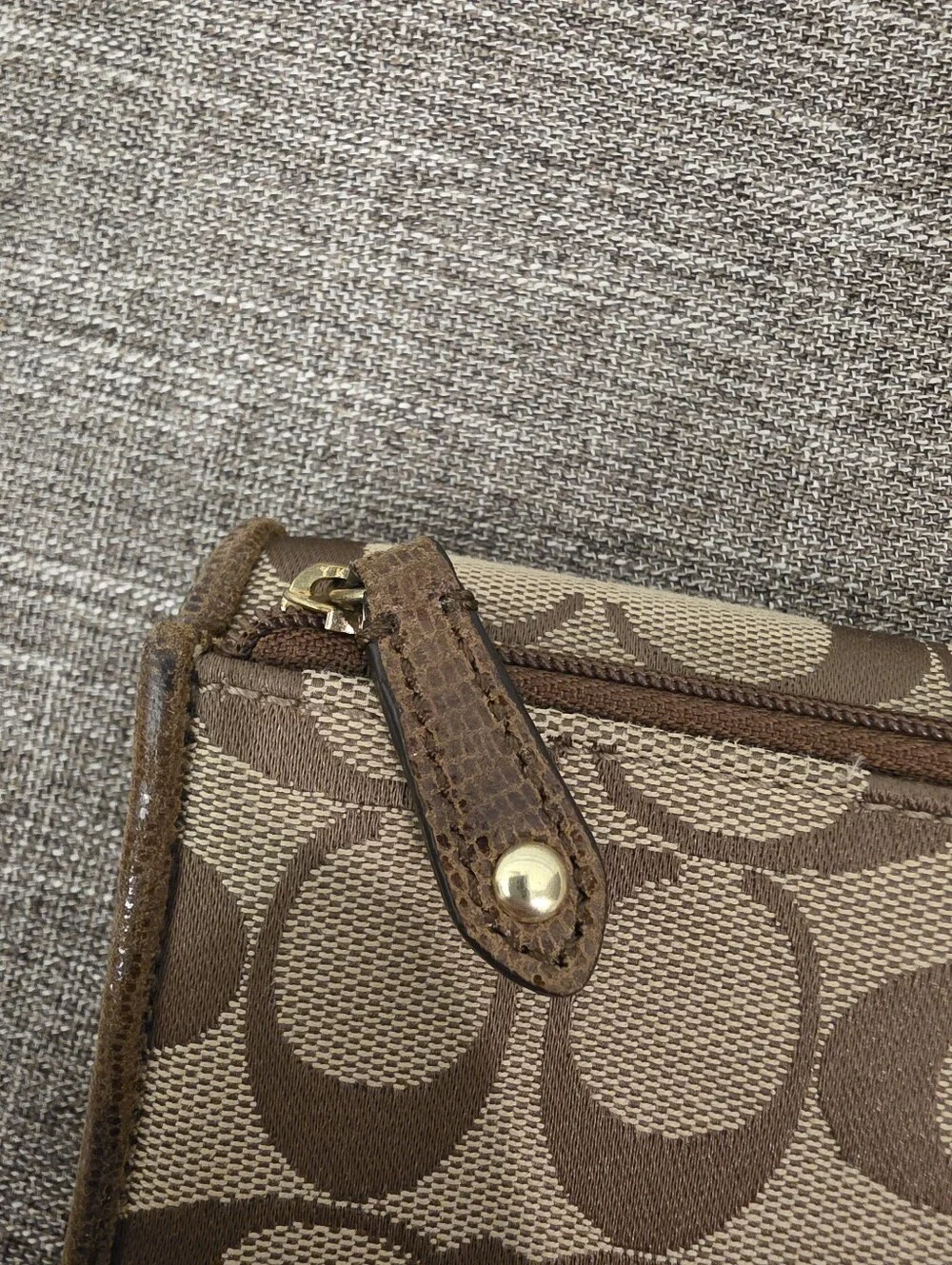 Coach vintage outside